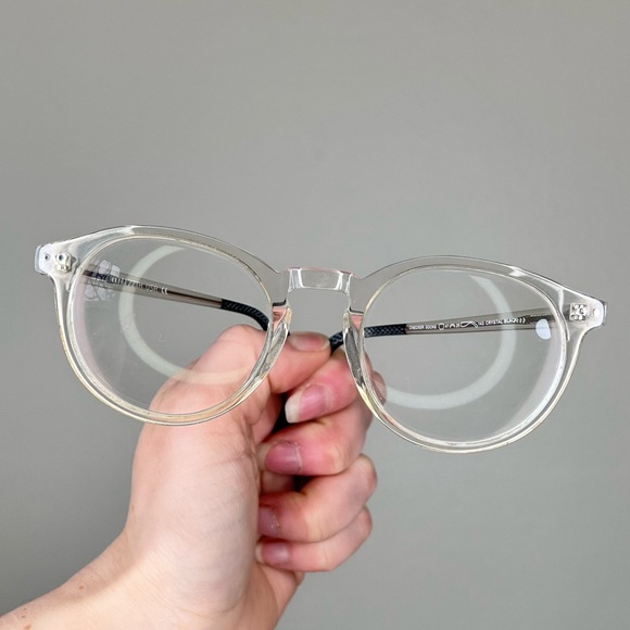 NW77th Accessories - NW77th Clear Round Plastic RX Glasses Frames 143 with Hot Pink Eyeglass Case